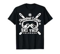 Voyage de Ski à Steamboat Springs Colorado Groupe Familial T-Shirt