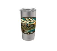 Voyage de Table Mountain Cape Town en Afrique du Sud Gobelet isotherme en acier inoxydable double paroi
