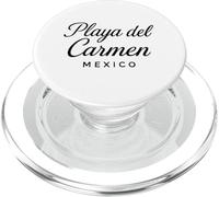 Voyage de Vacances dans Un Complexe Mexicain rétro à Playa Del Carmen, au Mexique PopSockets PopGrip pour MagSafe