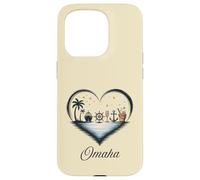 Voyage de Vacances Vacances Voyage Omaha pour Filles Coque pour iPhone 15 Pro