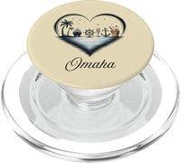 Voyage de Vacances Vacances Voyage Omaha pour Filles PopSockets PopGrip pour MagSafe