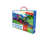 Voyage, découvre, explore La locomotive 3D: L'histoire de trains