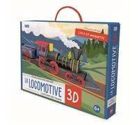 Voyage, découvre, explore La locomotive 3D L'histoire de trains - Irena Trevisan - Sassi - Boîte ou accessoire - Jeux livres objets