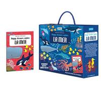 Voyage, découvre, explore - La mer Puzzle ovale 205 pièces - Giulia Pesavento - Sassi - Boîte ou accessoire - Livre-jeu