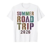 Voyage d'été rétro sur la Route 2026 Vacances Plage Voyage Vacances T-Shirt