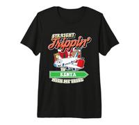 Voyage Droit au Kenya avec Mes Vacances en Famille Tribu T-Shirt Haut de Gamme