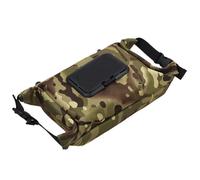 Voyage du boîtier Tervas Tervas Dispeller 9.8x5.3x3.5 pouce Contaiteur avec couvercle de presse et fermeture de fermeture à éclair portable portable porte-linge, camoufl