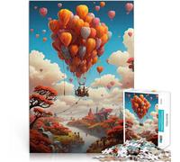 Voyage du cœur Puzzle de 1000 pièces pour Adultes Jouets éducatifs et d'apprentissage Jeux familiaux Cadeau Amusant 38x26cm