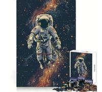 Voyage du Nomade Cosmique Puzzle de 1000 pièces pour Adultes Stimule la mémoire Passe-Temps paisible Découpe de qualité Surprise d'anniversaire (50x75cm)