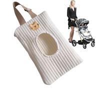 Voyage du support de lingette, cas de linge de voyage | SPECH VIYAGE REFOLLable Dispensateur de en papier portable | Étui du support anti-poussière, sac de poussette pour la main, le visage, le retrai