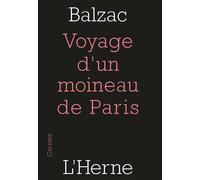 Voyage d'un moineau de paris - Honoré de Balzac - L'herne - broché - Roman