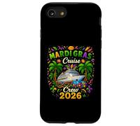Voyage en 2026 de l'équipage de croisière du Mardi Gras à La Nouvelle-Orléans avec des Membres de la Famille Coque pour iPhone SE (2020) / 7/8