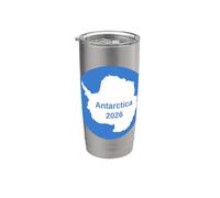 Voyage en Antarctique 2026 Gobelet isotherme en acier inoxydable double paroi