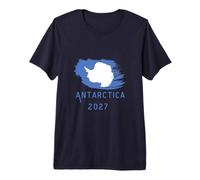 Voyage en Antarctique 2027 sur Le septième Continent T-Shirt Haut de Gamme