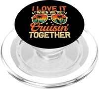 Voyage en Bateau de croisière « I Love It When We're Cruisin' Together » PopSockets PopGrip pour MagSafe