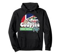 Voyage en Couple en Grande-Bretagne Bound Couple Voyage Voyage Vacances Sweat à Capuche