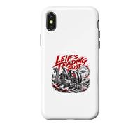 Voyage en drakkar Viking au Poste de traite de Leifs Coque pour iPhone X/XS