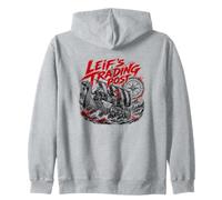 Voyage en drakkar Viking au Poste de traite de Leifs Sweat à Capuche