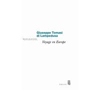 Voyage en Europe - Giuseppe Tomasi di Lampedusa - Seuil - broché - Roman