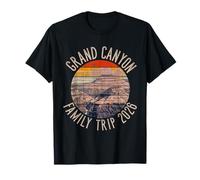 Voyage en Famille au Grand Canyon 2026 Aventure au Coucher du Soleil T-Shirt