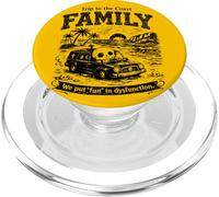 Voyage en Famille sur la côte drôle Squelette Humour Sombre PopSockets PopGrip pour MagSafe