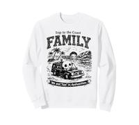 Voyage en Famille sur la côte drôle Squelette Humour Sombre Sweatshirt