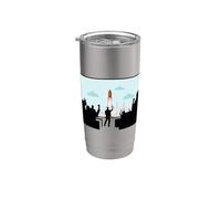 Voyage en fusée pour le tourisme spatial Gobelet isotherme en acier inoxydable double paroi