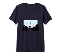 Voyage en fusée pour Le Tourisme Spatial T-Shirt Haut de Gamme