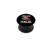 Voyage en Italie et cyclomoteur à Venise PopSockets PopGrip Adhésif