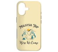 Voyage en Malaisie Here We Come Malaisie Coque pour iPhone 17