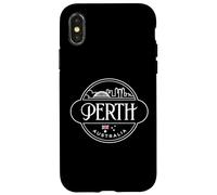 Voyage en Ville Australie Perth Australie Exploration Coque pour iPhone X/XS