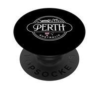 Voyage en Ville Australie Perth Australie Exploration PopSockets PopGrip Adhésif