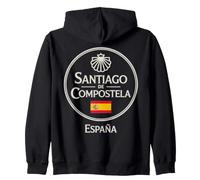 Voyage en Ville de Saint-Jacques-de-Compostelle España Sweat à Capuche