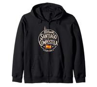 Voyage en Ville de Saint-Jacques-de-Compostelle España Sweat à Capuche