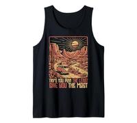 Voyage en Voiture spontané et imprévu, Aventure Groovy Vintage des années 70 Débardeur