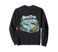 Voyage en Voiture vers la rivière Sweatshirt