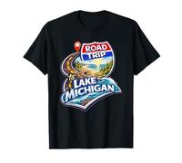 Voyage en Voiture vers Le lac Michigan T-Shirt
