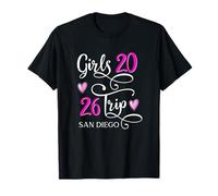 Voyage Entre Filles 2026 : Vacances à San Diego, Plage et Correspondance de Groupe T-Shirt