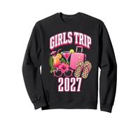 Voyage Entre Filles 2027 : Vacances à la Plage Hors du Bureau Sweatshirt