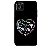 Voyage Entre sœurs 2026, Memories Trip, Week-End de Vacances Entre Amis Coque pour iPhone 11 Pro Max