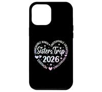Voyage Entre sœurs 2026, Memories Trip, Week-End de Vacances Entre Amis Coque pour iPhone 12 Pro Max