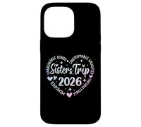 Voyage Entre sœurs 2026, Memories Trip, Week-End de Vacances Entre Amis Coque pour iPhone 14 Pro Max