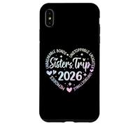 Voyage Entre sœurs 2026, Memories Trip, Week-End de Vacances Entre Amis Coque pour iPhone XS Max