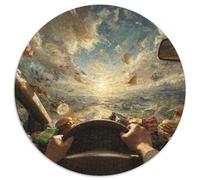 Voyage Gourmet Jigsaw Puzzle Jeux D'intelligence 1000 Piece La Nourriture et la Distance Puzzles Décoration De La Maison Divertissement Créatif pour Adultes 1000pcs (67.5x67.5cm)