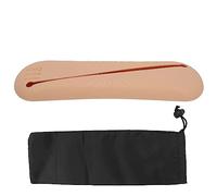 Voyage Maquillage Brosse Titulaire Portable en Silicone Souple Cosmétique Brosse De Rangement Sac Organisateur Kaki pour La Maison Voyage Fête De Mariage