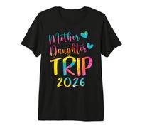 Voyage mère Fille 2026 T-Shirt Haut de Gamme