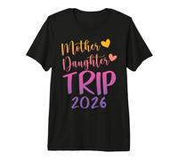 Voyage mère Fille 2026 T-Shirt Haut de Gamme