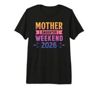 Voyage mère Fille 2026 T-Shirt Haut de Gamme