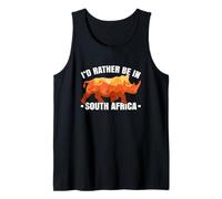 Voyage Must Have Safari I'd Rather Be in South Africa Débardeur