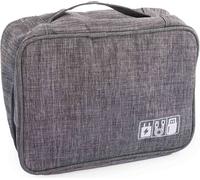 Voyage organisateur sac électronique gris - compact et durable